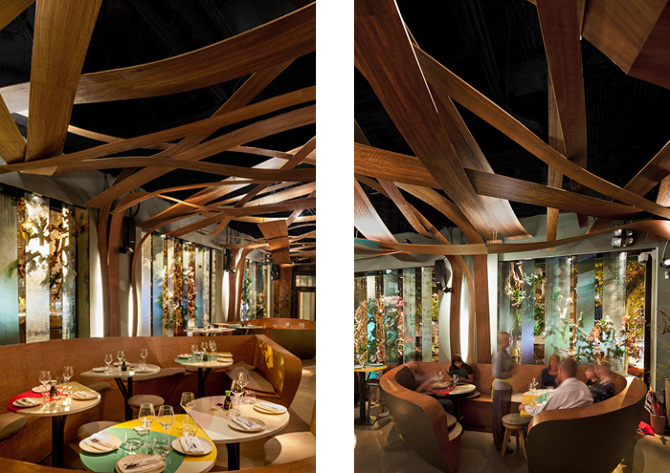 Ikibana restaurant el equipo creativo interior design studio ...