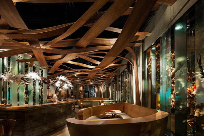Ikibana restaurant el equipo creativo interior design studio ...
