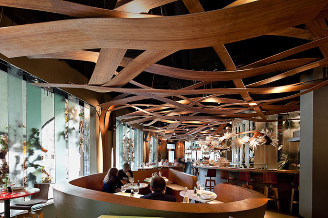 Ikibana restaurant el equipo creativo interior design studio ...