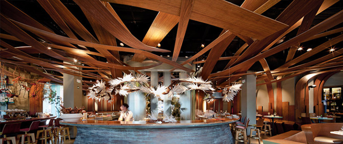 Ikibana restaurant el equipo creativo interior design studio ...