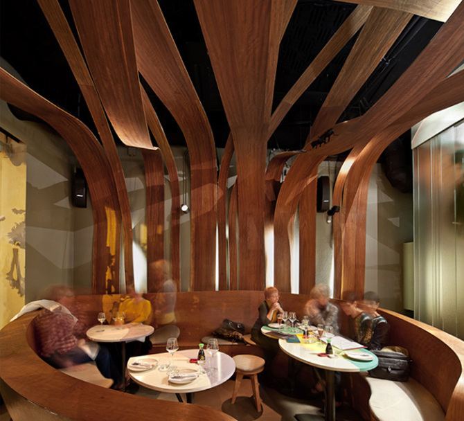 Ikibana restaurant el equipo creativo interior design studio ...